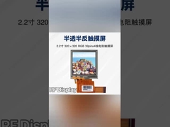 3.8 ίντσες 320*240 Pixels Πίνακας Βιομηχανική οθόνη LCD SP10Q010-T 60CD/M2 20 Pin Hitachi