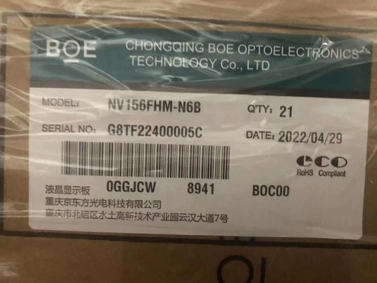 Αγορά 400CD/M2 30PIN 141PPI BOE Πίνακας οθόνης PC LCD 15.6 ιντσών NV156FHM-N6B online manufacture