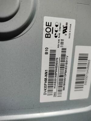 Καλή τιμή. BOE 43 ιντσών Επεκτεινόμενη οθόνη LCD DV430FHM-NN1 με 400cd / m2 φωτεινότητα 1920 * 1080Pixels Ανάλυση και σύνδεσμος 51pin σε απευθείας σύνδεση