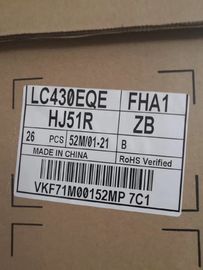 Αγορά Οδηγημένη επιτροπή επίδειξης TV LC430EQE FHA1, 3840 * 2160 οδηγημένες εικονοκύτταρα οθόνες TV επίδειξης online manufacture