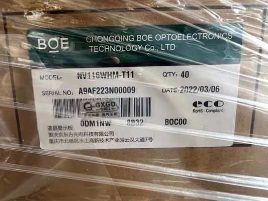 Καλή τιμή. Οθόνη LCD BOE 11,6 ιντσών, ανάλυση 1366×768 Pixels, 220CD/M2, μονάδα TFT-LCD για οθόνη υπολογιστή σε απευθείας σύνδεση
