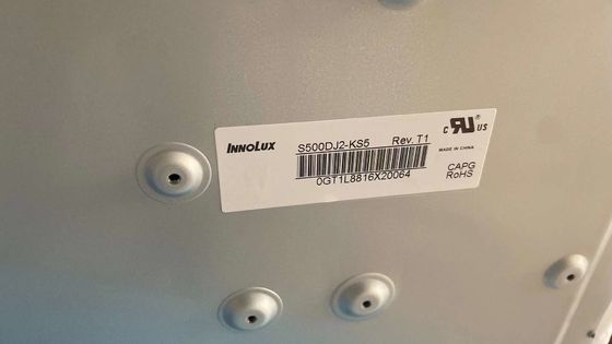 Εικονική οθόνη LCD 50 ιντσών Innolux με ανάλυση 3840*2160 pixel και 1,07 δισεκατομμύρια χρώματα για ψηφιακή σήμανση