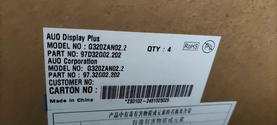 Πίνακα LCD ιατρικής απεικόνισης AUO 32INCH 850CCD / M2 LCM 51P Υψηλό φωτισμό 3840*2160Pixels 137PPI 30K ώρες Διάρκεια ζωής