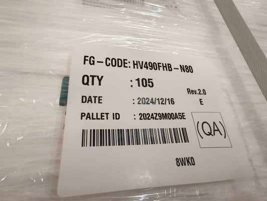 BOE 49inch LCD Display LCD TV Digital Signage LCD Panel HV490FHB-N80 51pin Wide Screen Μεγάλη ανάλυση 1920*1080pixels