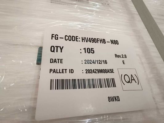 Καλή τιμή. BOE 49inch LCD Display Panel HV490FHB-N80 με 1920*1080pixels Ανάλυση 51pin Connector και 500cd φωτεινότητα σε απευθείας σύνδεση