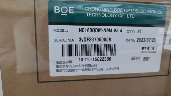 Καλή τιμή. BOE 16inch LCD Panel NE160QDM-NM4 με 2560×1600 Pixels 1250 cd/m2 φωτεινότητα και 240Hz Frame Rate για εξωτερική υψηλή φωτεινότητα σε απευθείας σύνδεση