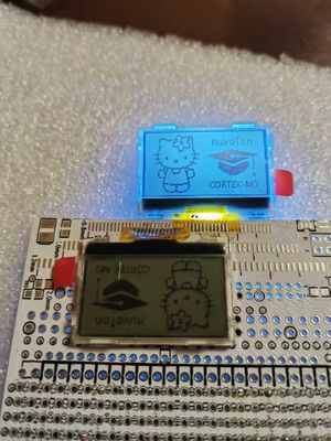 1.1inch 12864 COG LCD Panel AIP31567A Οδηγός Α/Α φωτεινότητα Μαύρο και λευκό