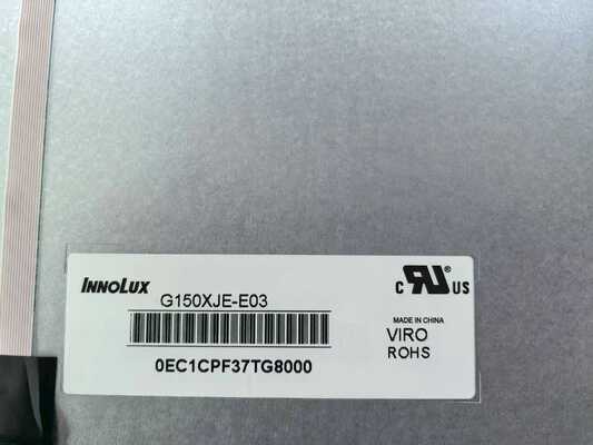 Καλή τιμή. Πίνακας οθόνης 15 ιντσών βιομηχανικής οθόνης LCD G150XJE-E03 με 1024*768 Pixels 450 cd/m2 φωτεινότητα και 70K ώρες ζωής σε απευθείας σύνδεση