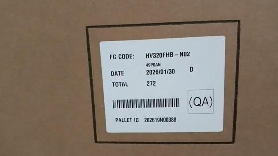 BOE 32Inch LCD οθόνη τηλεόρασης HV320FHB-N02 με 1920 * 1080pixels Ανάλυση 16.7M χρώματα και 51PIN σύνδεσμος