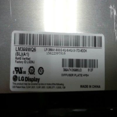 Καλή τιμή. LM300WQ6 SLA1 30 ιντσών οθόνη LCD, σκληρή επικάλυψη 350CD 92P οθόνη LCD τηλεόρασης σε απευθείας σύνδεση