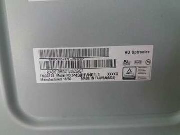 AUO P430HVN01 1 RGB μεγάλη οθόνη οθόνης, 400CD 52P LVDS γιγάντια οθόνη Lcd