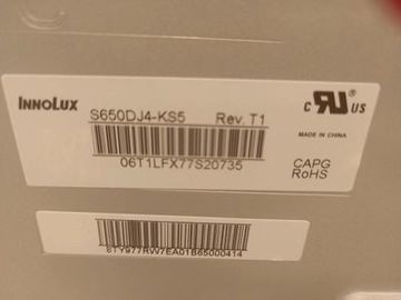 Πίνακας τηλεόρασης LCD LED 65 ιντσών 3140 * 2160 Pixels 51P RGB Vertical Strip