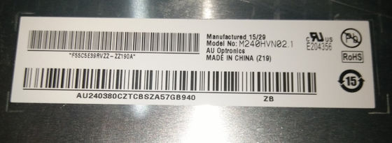 Καλή τιμή. 250cd/m2 φωτεινότητα Βιομηχανική οθόνη οθόνης LCD με 1920*1080 Pixels και 30 Pin Connector σε απευθείας σύνδεση