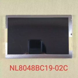 NL8048BC19-02C Βιομηχανική οθόνη LCD, 800*480 LCD οθόνη αφής 550CD/M2 20 Pin