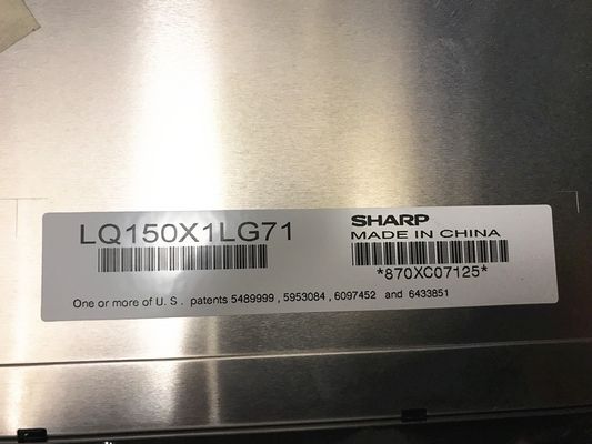 Καλή τιμή. Βιομηχανική οθόνη LCD Sharp 15 ιντσών με φωτεινότητα 250 cd/m² ανάλυση 1024x768 pixels και διάρκεια ζωής 50.000 ωρών σε απευθείας σύνδεση