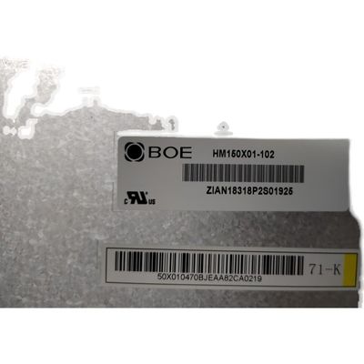 Καλή τιμή. Βιομηχανικό πάνελ LCD BOE 15 ιντσών HM150X01-102 με ανάλυση 1024×768, φωτεινότητα 350 cd/m² και 85 PPI σε απευθείας σύνδεση